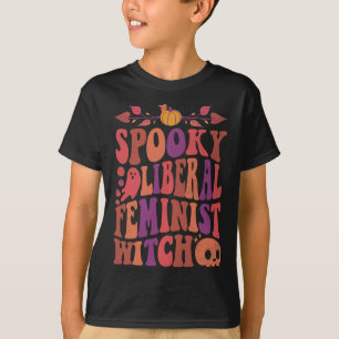 Camiseta Citas de Halloween feministas liberales