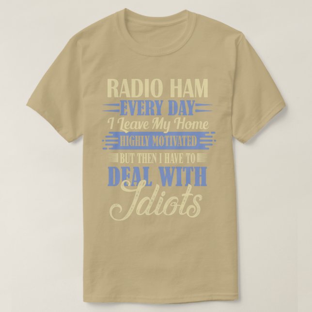 Camiseta Citas de Ham Radio (1) (Diseño del anverso)
