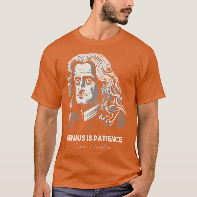 Camiseta Citas de Isaac Newton 1 (Anverso)