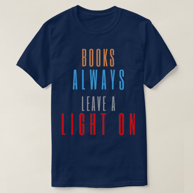 Camiseta Citas De Libros De Personas Que Guardan Las Ciudad (Diseño del anverso)