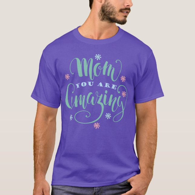 Camiseta Citas de mamá con diseño de flores amiga (Anverso)