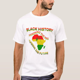 Camiseta Citas de montaje de historia negra