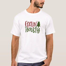 Camiseta Citas de Navidades merry y Bright
