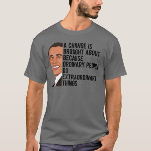 Camiseta Citas de Obama Barack Obama Política