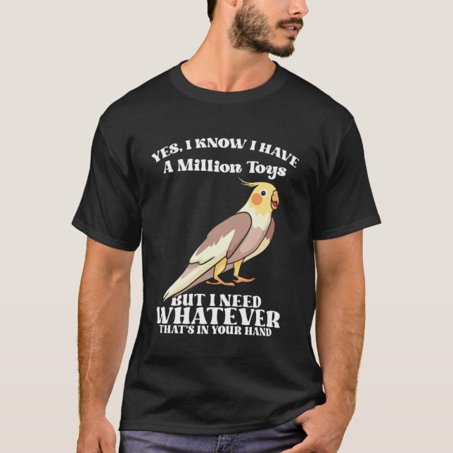 Camiseta Citas de pájaro divertidas para loro (Anverso)