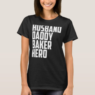 Camiseta Citas de pan para hombres papi Baker Hero 1