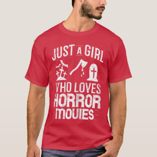 Camiseta Citas de películas de terror de mujeres Colección