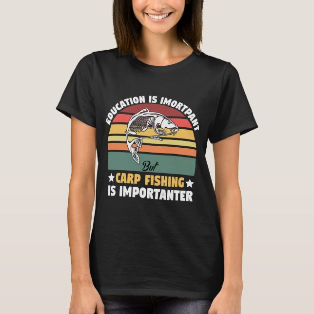 Camiseta Citas de Pesca Decir Hhh (Anverso)