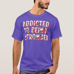 Camiseta Citas de recuperación motivacionales chico