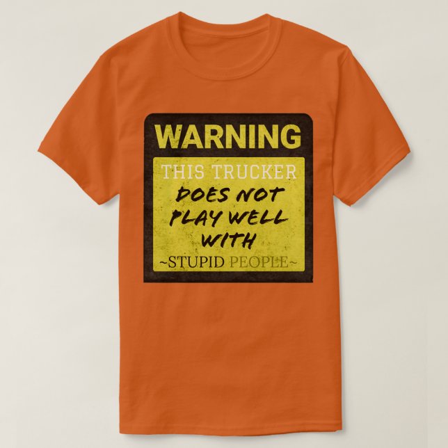 Camiseta Citas de regalo de camioneros que este camionero n (Diseño del anverso)