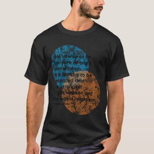 Camiseta Citas de sabiduría de Mahatma Gandhi retro