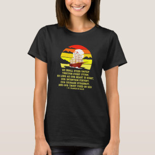 Camiseta Citas de Santa Frances De Sales Católica Confío