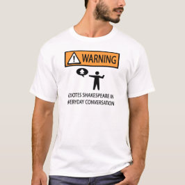 Camiseta Citas de Shakespeare