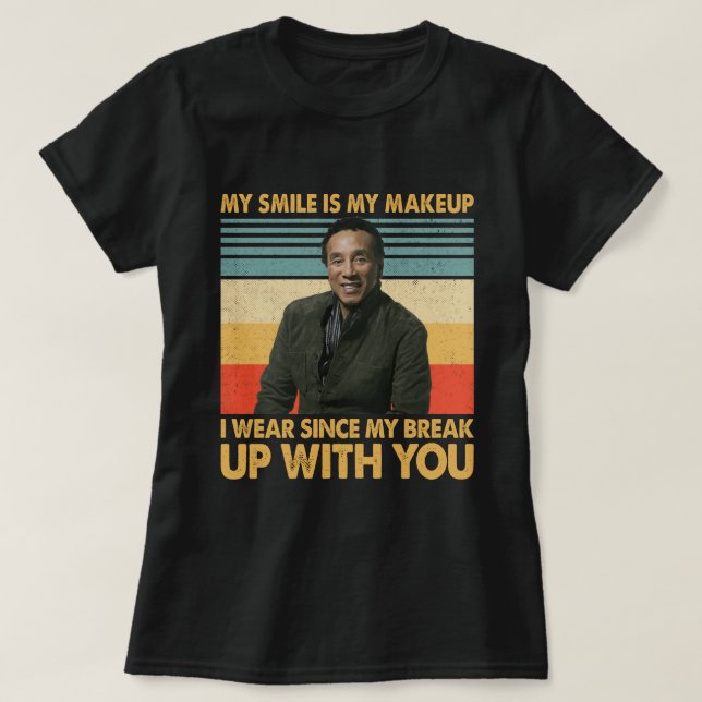 Camiseta Citas de Smokey Robinson - Una vez que eres un art (Diseño del anverso)