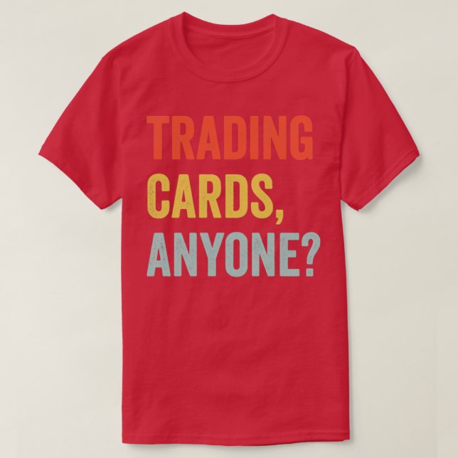 Camiseta Citas de TCG Retro Trading Card Funny (Diseño del anverso)