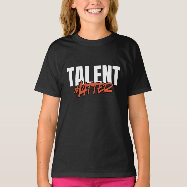 Camiseta Citas de tipografía motivacional que importan los  (Anverso)