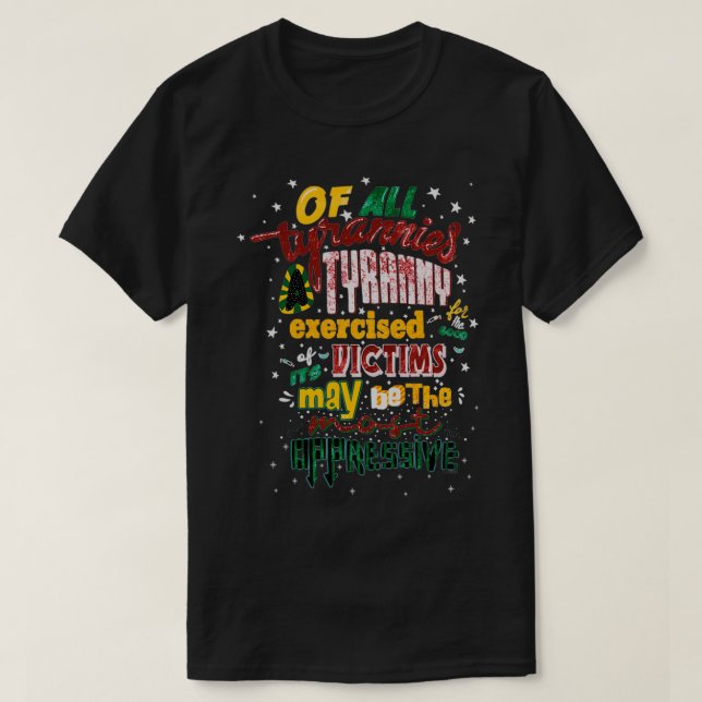 CAMISETA CITAS DE TIPOS POR C S LEWIS (Diseño del anverso)