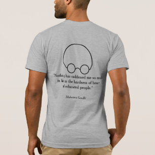 Camiseta Citas de un sabio líder, "Nada..." B
