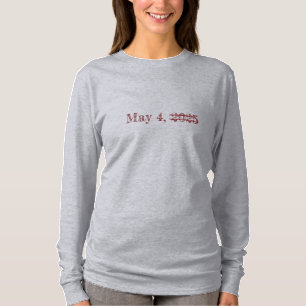 Camiseta citas del 4 de mayo