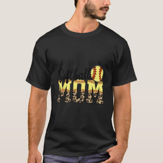 Camiseta Citas del Día de la Madre para Mamá de Softbol