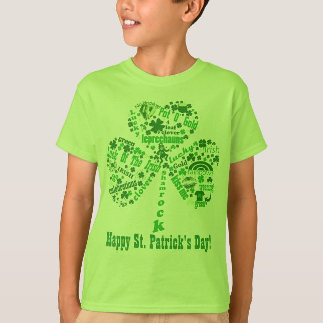 Camiseta Citas del día de St Patrick feliz (Anverso)