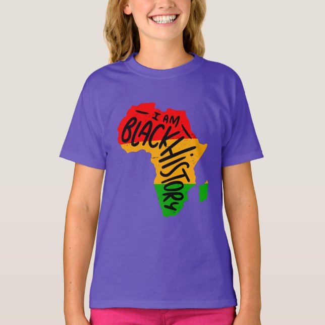 Camiseta Citas del Mes de la Historia Negra - SOY HISTORIA  (Anverso)