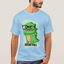 CAMISETA CITAS DEL MUNDO DE LOS DINOSAURIOS PREHISTÓRICOS