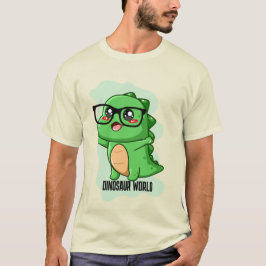 CAMISETA CITAS DEL MUNDO DE LOS DINOSAURIOS PREHISTÓRICOS