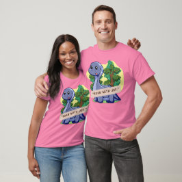 CAMISETA CITAS DEL MUNDO DE LOS DINOSAURIOS PREHISTÓRICOS