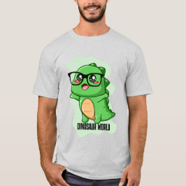 CAMISETA CITAS DEL MUNDO DE LOS DINOSAURIOS PREHISTÓRICOS