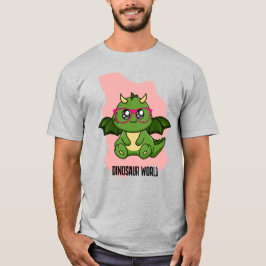 CAMISETA CITAS DEL MUNDO DE LOS DINOSAURIOS PREHISTÓRICOS