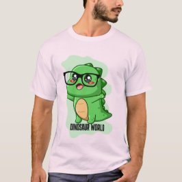 CAMISETA CITAS DEL MUNDO DE LOS DINOSAURIOS PREHISTÓRICOS