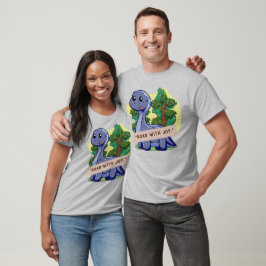 CAMISETA CITAS DEL MUNDO DE LOS DINOSAURIOS PREHISTÓRICOS