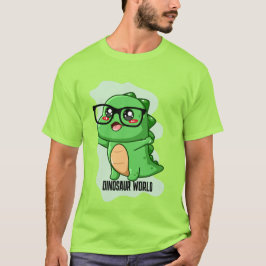 CAMISETA CITAS DEL MUNDO DE LOS DINOSAURIOS PREHISTÓRICOS