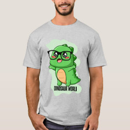 CAMISETA CITAS DEL MUNDO DE LOS DINOSAURIOS PREHISTÓRICOS