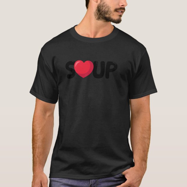 Camiseta Citas Dichos Comida Sopa Cocinando Comida Amante S (Anverso)