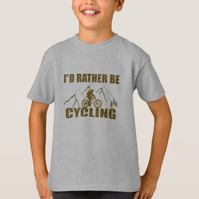 Camiseta Citas divertidas de ciclismo (Anverso)