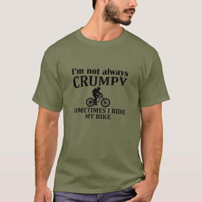 Camiseta Citas divertidas de ciclismo (Anverso)