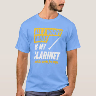 Camiseta Citas divertidas de clarinetista