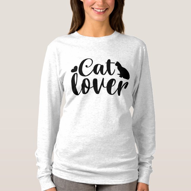 Camiseta Citas Divertidas de Gatos (Anverso)