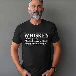 Camiseta Citas divertidas de la definición de Whiskey