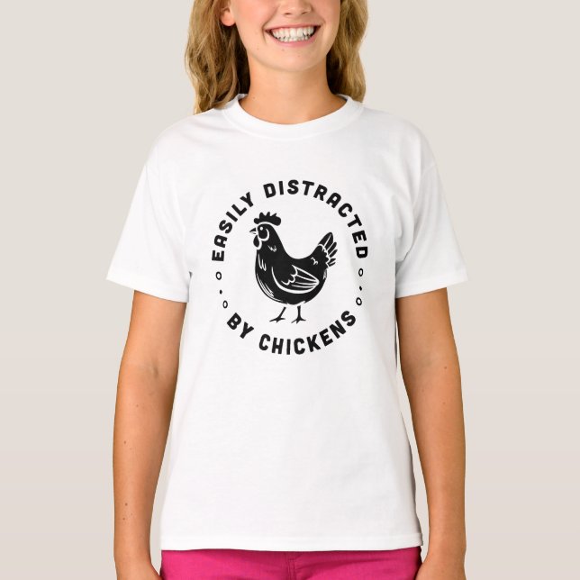 Camiseta Citas divertidas de los amantes del pollo (Anverso)