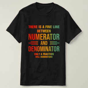 Camiseta Citas divertidas de matemáticas del Chiste de mate