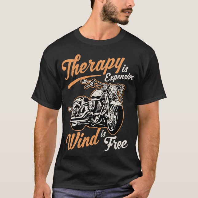Camiseta Citas divertidas de motociclistas (Anverso)