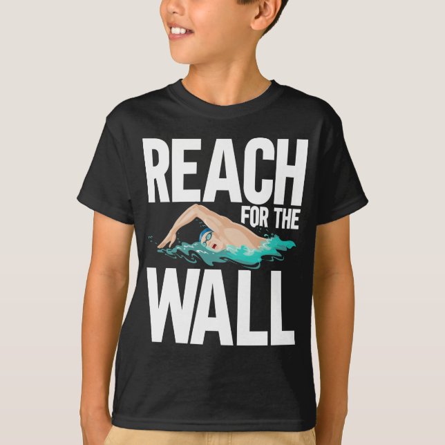 Camiseta Citas divertidas de nadador (Anverso)