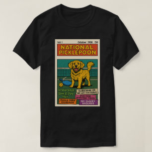 Camiseta Citas Divertidas de Perro de Pickleball Remo de Pi