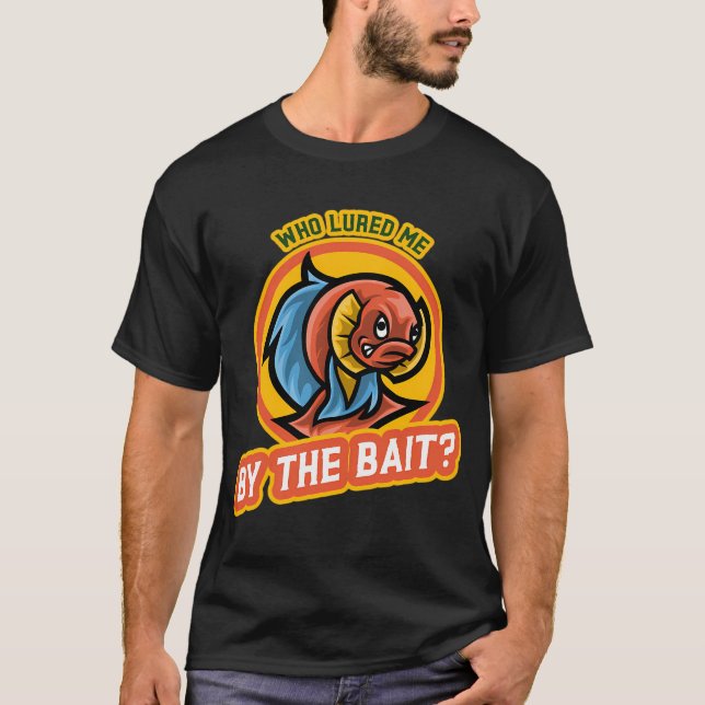 Camiseta Citas Divertidas de Pesca  (Anverso)