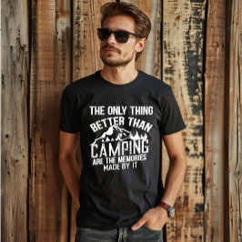 Camiseta Citas divertidas del eslogan del camper en verano