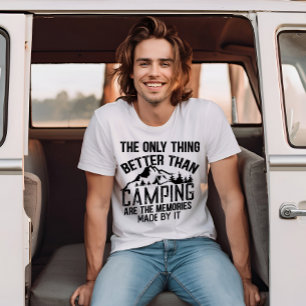 Camiseta Citas divertidas del eslogan del camper en verano