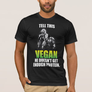 Camiseta Citas divertidas del vegano de la forma de vida